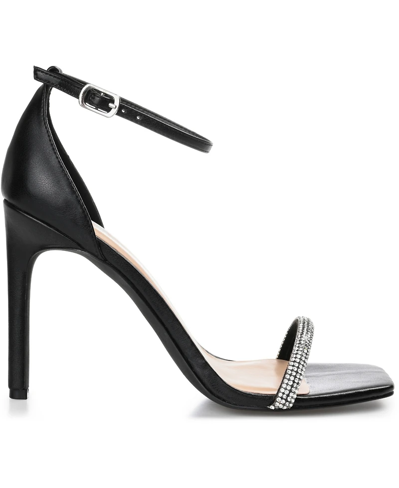 Journee Collection Women's Zoya Rhinestone Stilettos