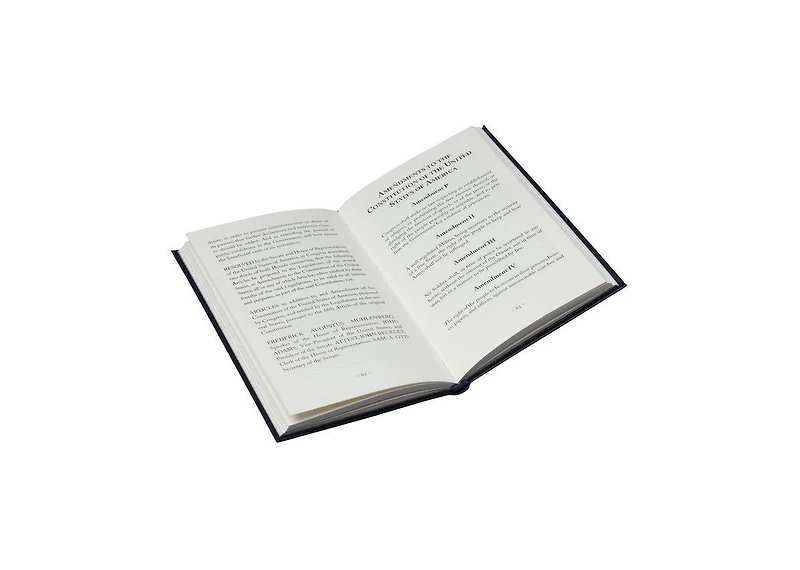 The Constitution of the United States of America with the Declaration of Independence (Barnes & Noble Pocket Leather Editions) by Various Authors