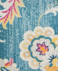 Closeout! Lr Home Heirloom HRL81459 5'3" x 7'10" Outdoor Area Rug