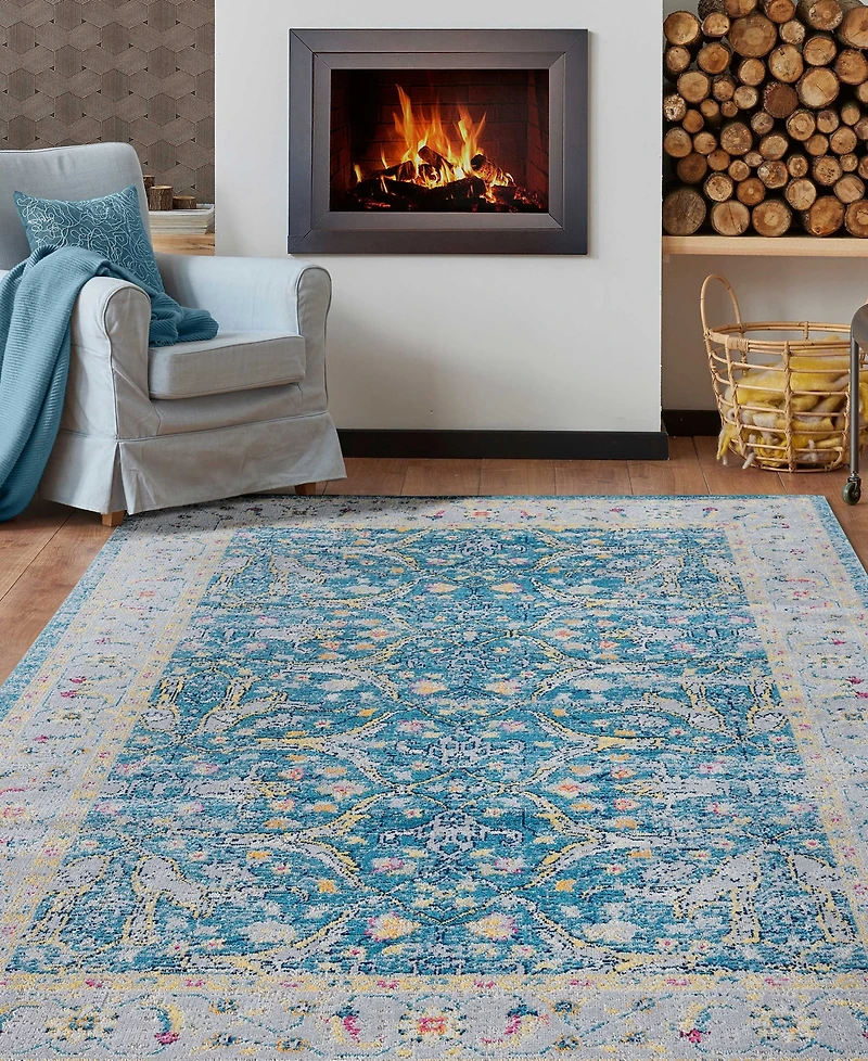 Lr Home Heirloom Hrl-455 5'3" x 7'10" Outdoor Area Rug