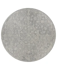 Closeout! Lr Home Cypress CYP81571 7'9" x 7'9"  Round Area Rug
