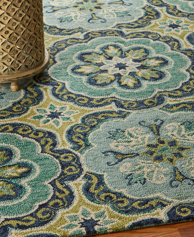 Lr Home Radiance Rdc-076 6' x 6' Round Area Rug