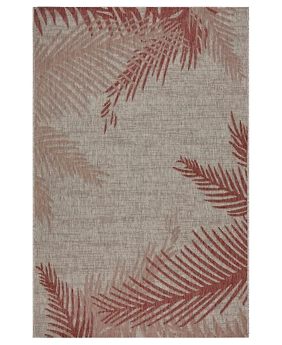 Closeout! Lr Home Nassau NASS810A 5' x 7' Outdoor Area Rug