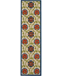 Nourison Home Aloha ALH19 2'3" x 10' Runner Rug