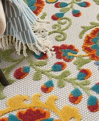 Nourison Home Aloha ALH17 3'6" x 5'6" Outdoor Area Rug