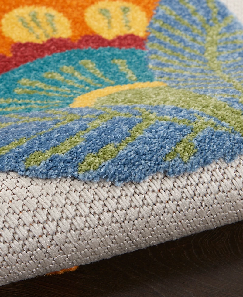 Nourison Home Aloha ALH25 2'3" x 10' Runner Rug