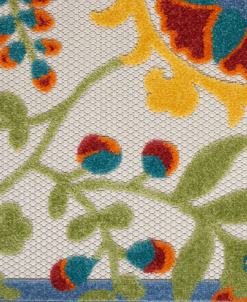 Nourison Home Aloha ALH17 7' x 10' Outdoor Area Rug