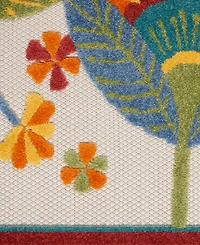 Nourison Home Aloha ALH25 7' x 10' Outdoor Area Rug
