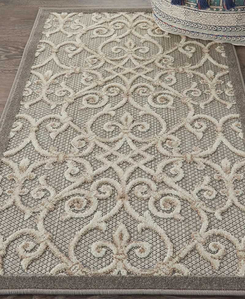 Nourison Home Aloha ALH21 2'8" x 4' Outdoor Area Rug