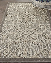 Nourison Home Aloha ALH21 2'8" x 4' Outdoor Area Rug