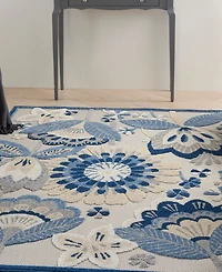 Nourison Home Aloha ALH25 3'6" x 5'6" Outdoor Area Rug