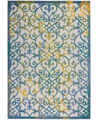 Nourison Home Aloha ALH21 3'6" x 5'6" Outdoor Area Rug