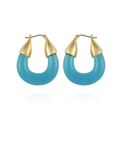 Vince Camuto Rock Candy Hoop Earrings
