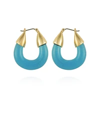 Vince Camuto Rock Candy Hoop Earrings
