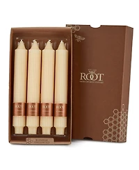 Grecian Collenette 9" Taper Candle Set, 4 Piece