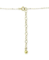 Giani Bernini Lab-Grown Ruby (1/4 ct. t.w.) & Cubic Zirconia Strawberry Pendant Necklace, 16" + 2" extender, Created for Macy's
