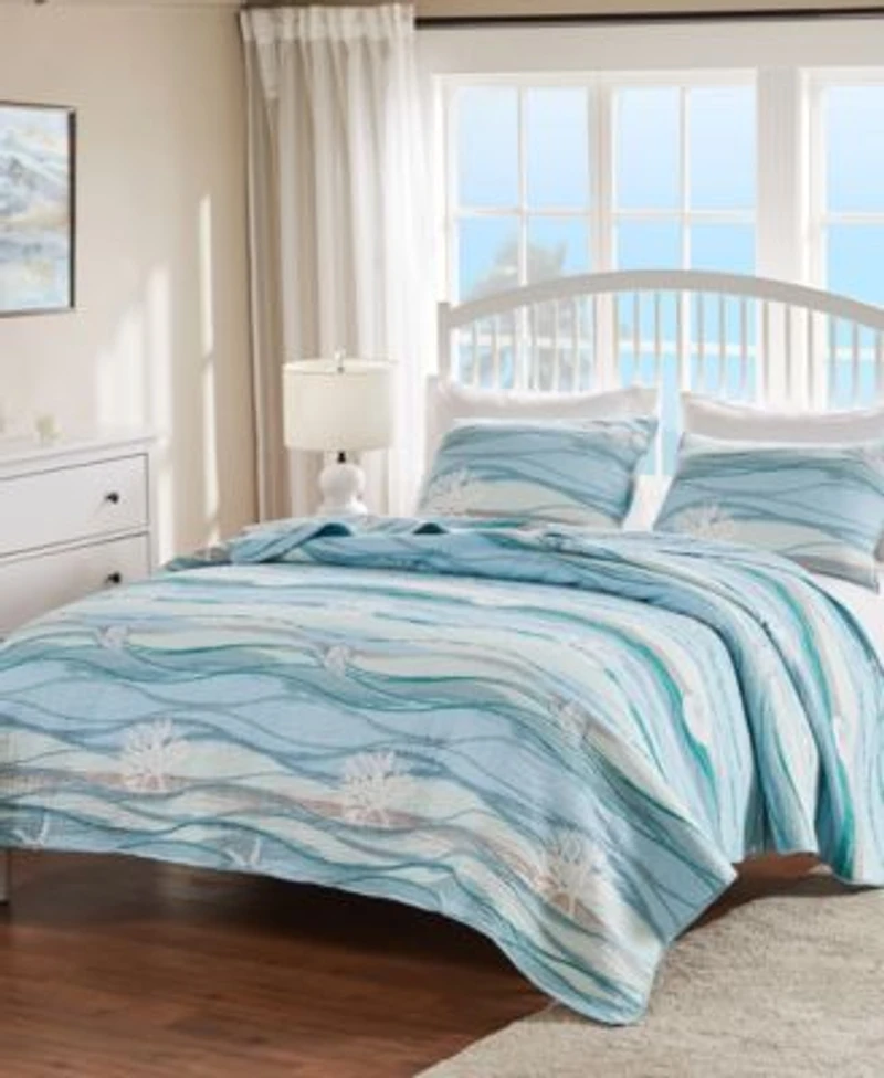Greenland Home Fashions Maui Quilt Sets