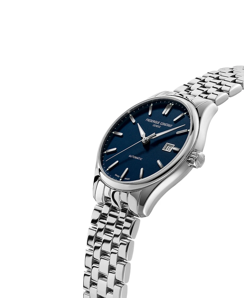 Frederique Constant Men's Swiss Automatic Stainless Steel Bracelet Watch 40mm