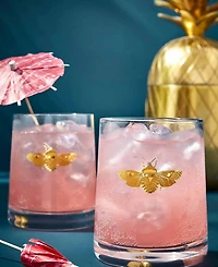 Spode Creatures of Curiosity Double of Fashioned Glasses Set, 2 Pieces