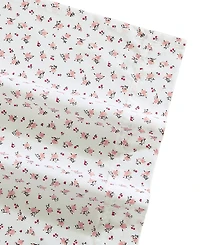 Betsey Johnson Printed Cotton Percale 4 Pc. Sheet Set, Full