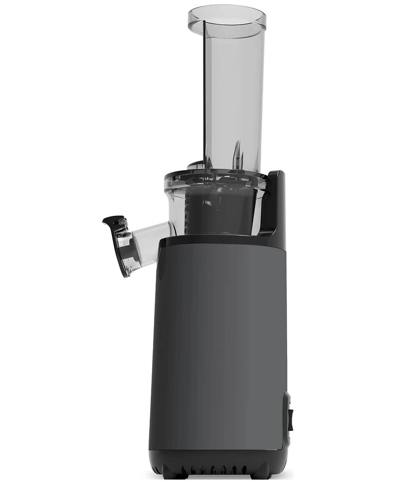 Elite Gourmet Compact Masticating Cold-Press Juicer