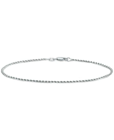 Giani Bernini Rope Link Chain Bracelet in Sterling Silver, Created for Macy's