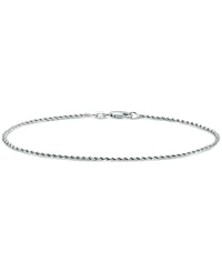 Giani Bernini Rope Link Chain Bracelet in Sterling Silver, Created for Macy's