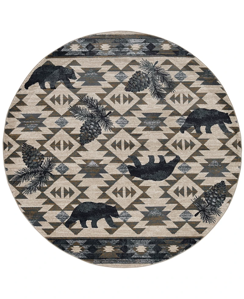 Kas Chester 5634 7'10" x 7'10" Round Area Rug