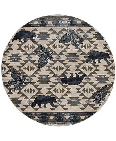 Kas Chester 5634 7'10" x 7'10" Round Area Rug