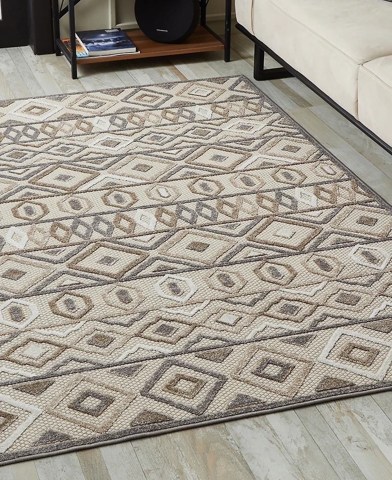 Kas Calla 5'3" x 7' Outdoor Area Rug