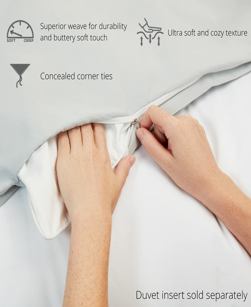 ienjoy Home Floral Pattern Piece Duvet Cover Set