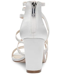 Jessica Simpson Women's Stassey Bridal Strappy Block-Heel Sandals