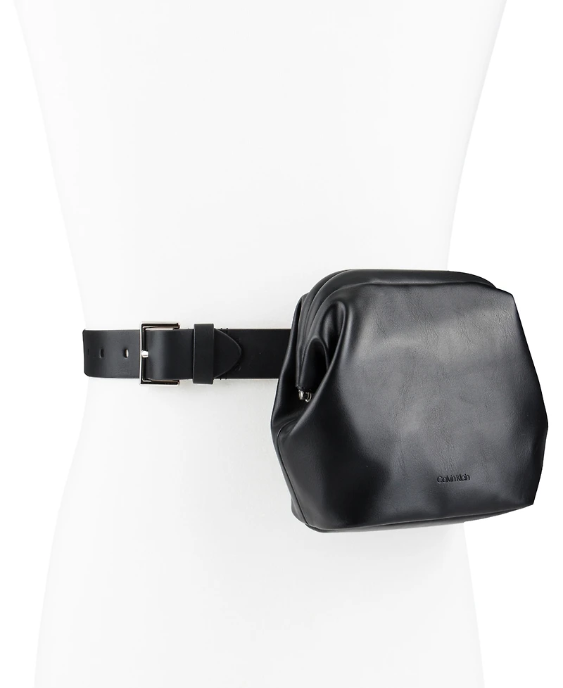 Calvin Klein Women's Frog Mouth Belt Bag