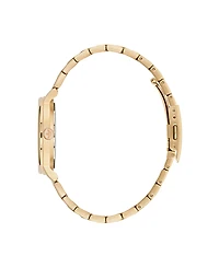 adidas Unisex Three Hand Code One Small Gold-Tone Stainless Steel Bracelet Watch 35mm
