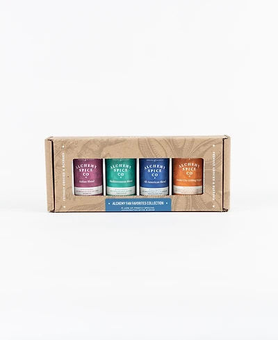 Alchemy Spice Fan Favorites Spice Blend Collection Gift Set, 4 Piece