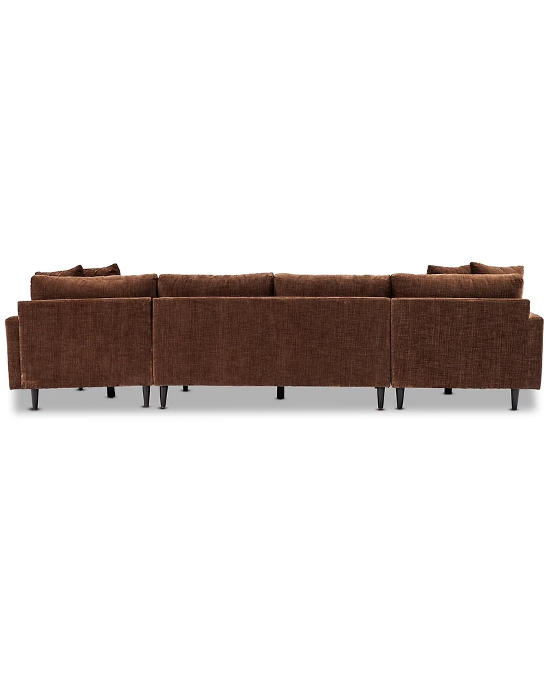 Closeout! Mariyah Fabric 3-Pc. Double Chaise, Created for Macy's