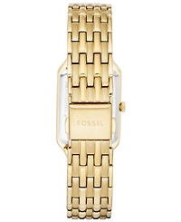 Fossil Women's Raquel Gold-Tone Stainless Steel Bracelet Watch, 23mm