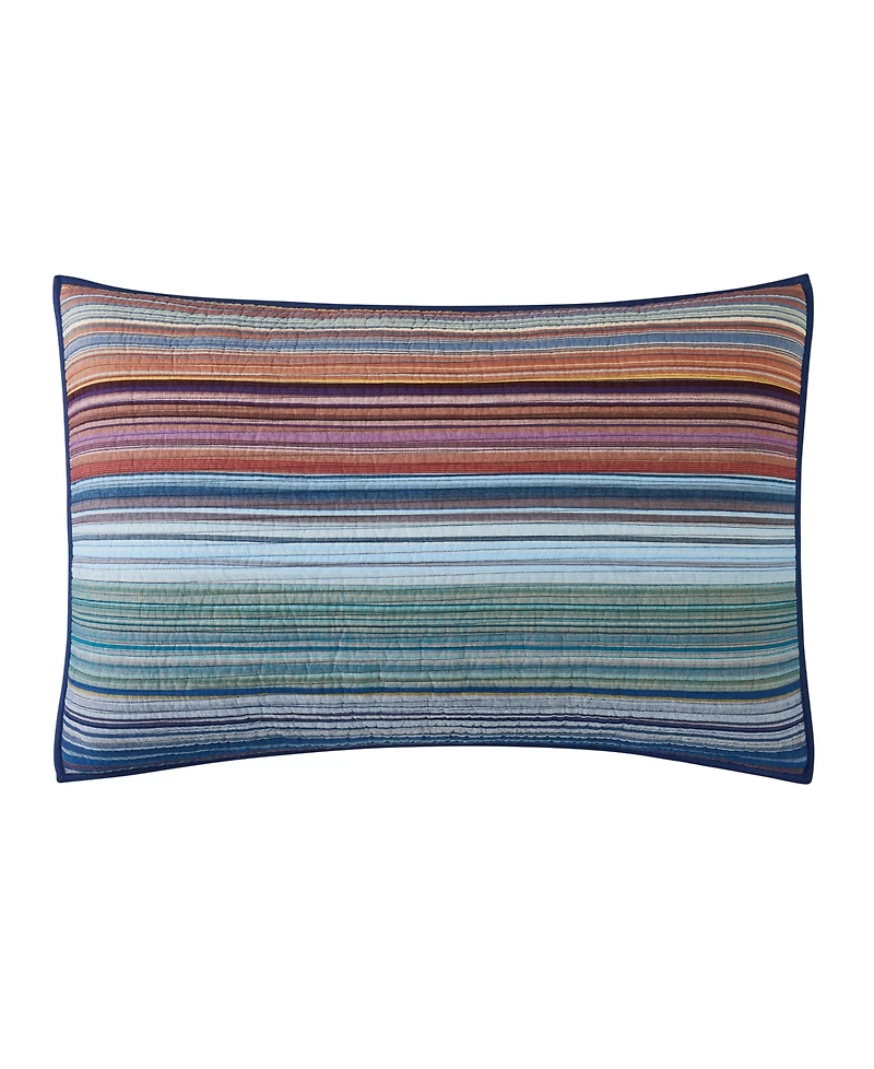 Brooklyn Loom Met Stripe Yarn Dye 2 Piece Quilt Set, Twin/Twin Xl