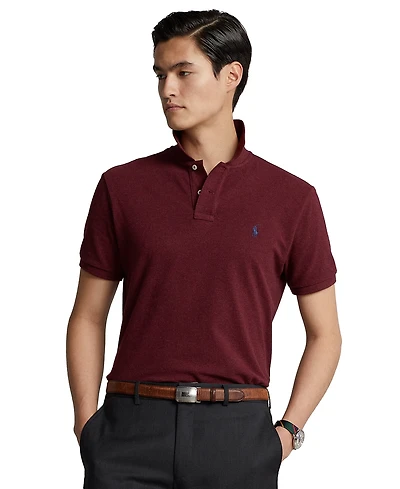 Polo Ralph Lauren Men's Cotton Custom Slim Fit Mesh Shirt