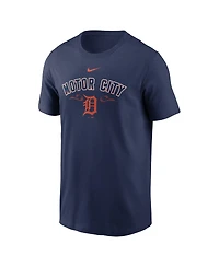 Men's Nike Navy Detroit Tigers Local Team T-shirt
