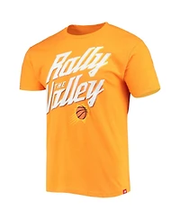 Unisex Sportiqe Orange Phoenix Suns Rally The Valley Davis T-shirt