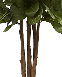 Nearly Natural 6' Fiddle Leaf Fig Tree