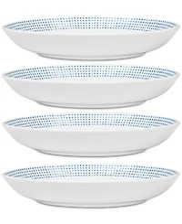Noritake Hammock "Dots" Dinner Bowls, Set of 4