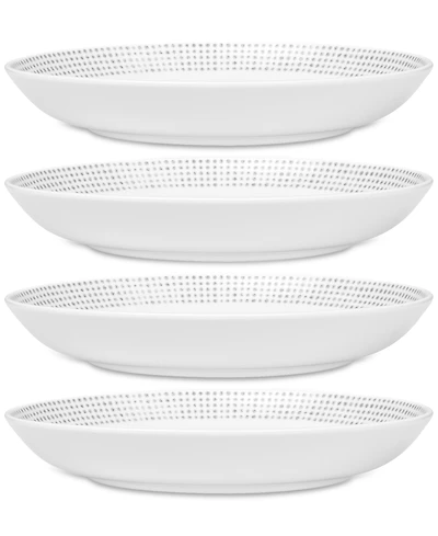 Noritake Hammock "Dots" Dinner Bowls, Set of 4