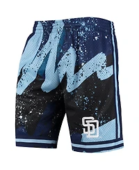 Men's Mitchell & Ness Black San Diego Padres Hyper Hoops Shorts