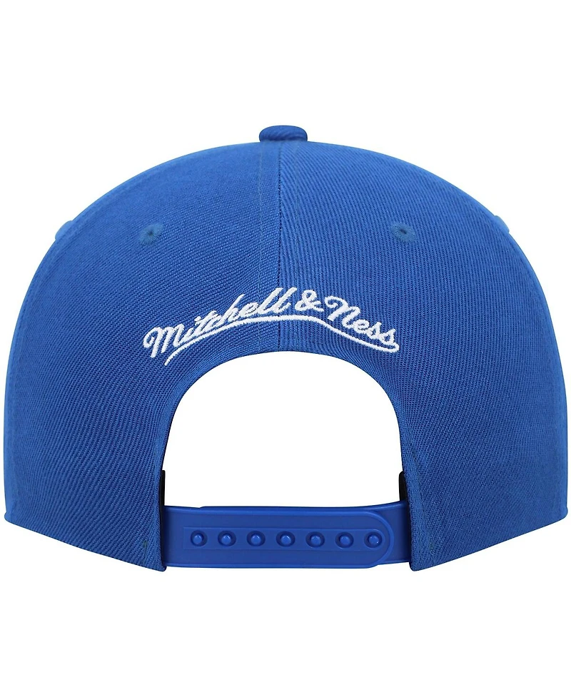 Men's Mitchell & Ness Blue Washington Wizards Hardwood Classics Snapback Hat