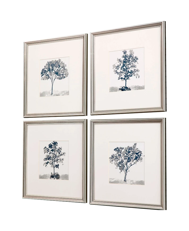 Paragon Picture Gallery Slate Trees Wall Art Set, 4 Piece