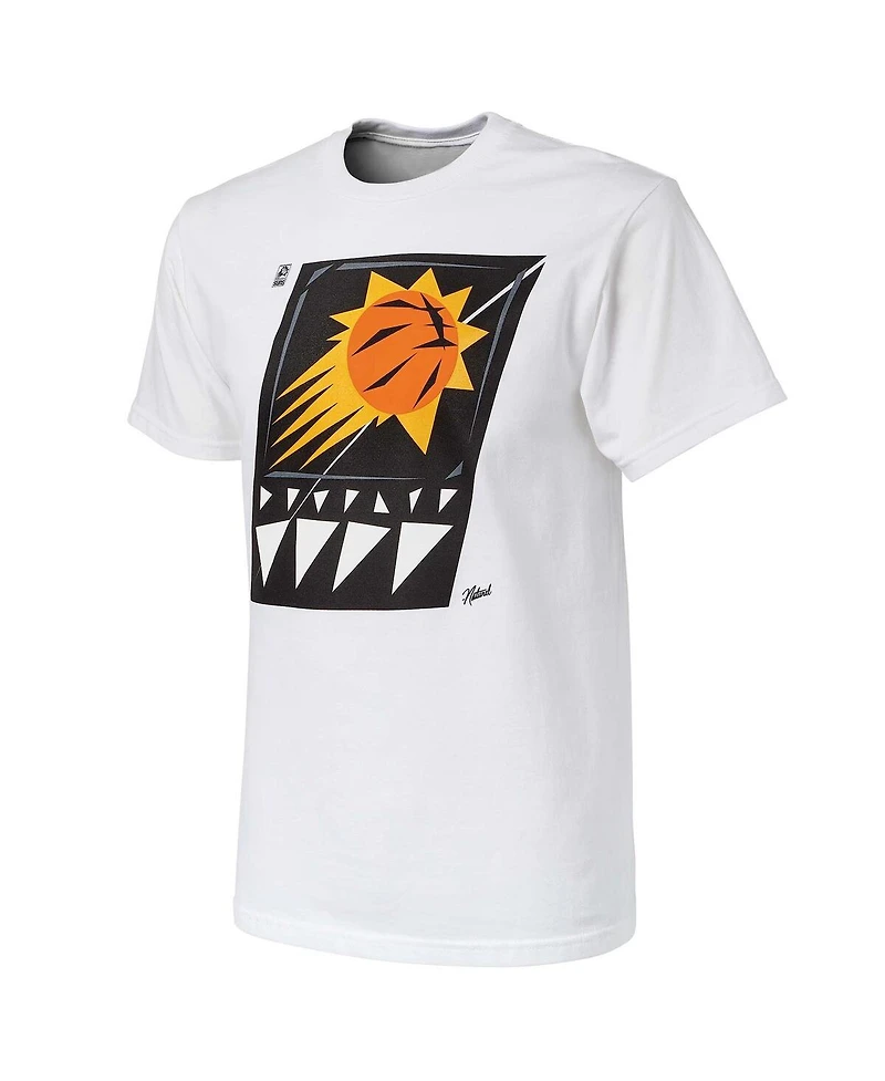 Men's Nba x Naturel White Phoenix Suns No Caller Id T-shirt
