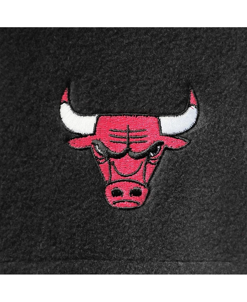 Men's Columbia Black Chicago Bulls Flanker Full-Zip Jacket