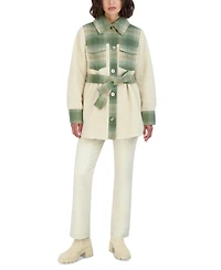 Tahari Women's Belted Shacket